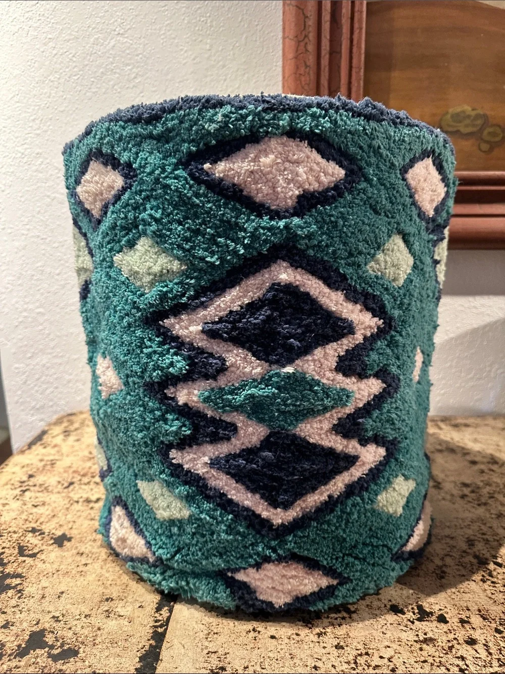Anthropologie “Shuri” Tufted Basket